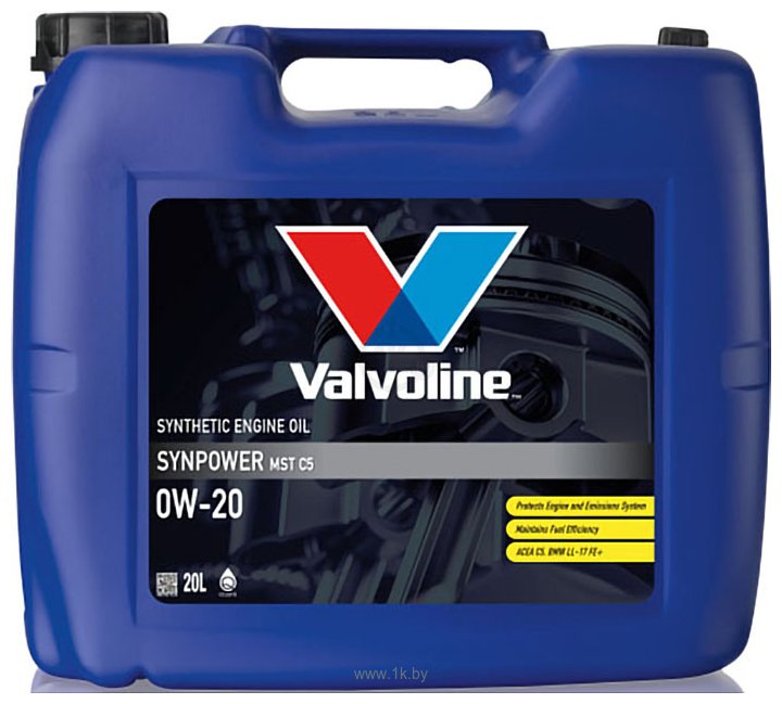 Фотографии Valvoline SynPower MST C5 0W-20 20л