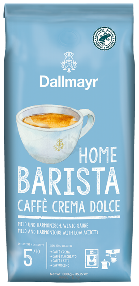 Фотографии Dallmayr Home Barista Caffe Crema Dolce 1 кг