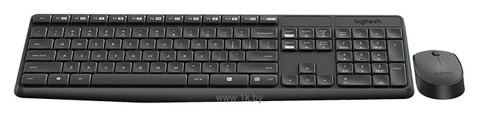 Фотографии Logitech MK235 Wireless Keyboard and Mouse black USB