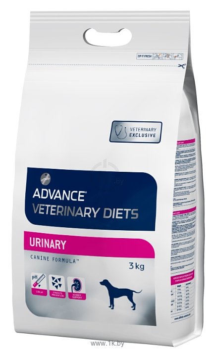 Фотографии Advance Veterinary Diets (3 кг) Urinary Canine Formula