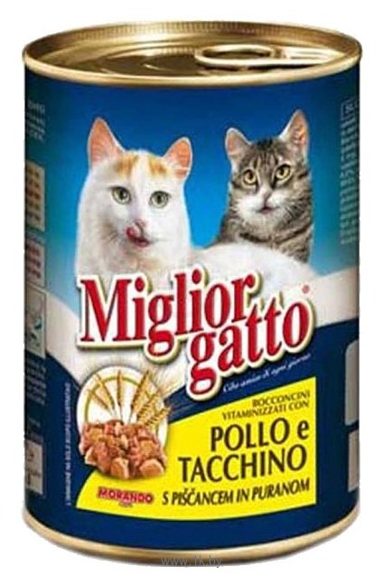 Фотографии Miglior Gatto Classic Line Chunks Chicken and Turkey