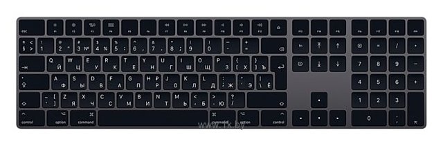 Фотографии Apple Magic Keyboard with Numeric Keypad MRMH2RS/A Space Gray Bluetooth
