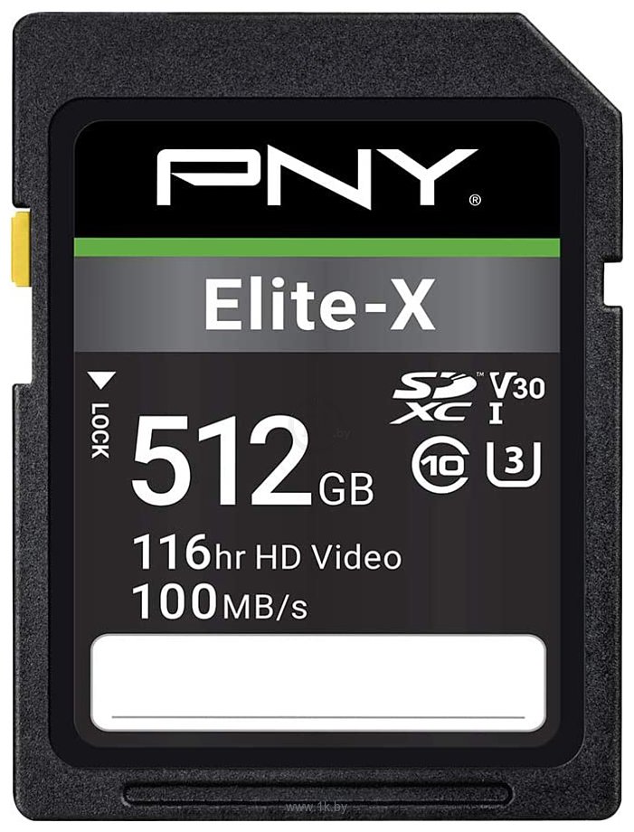 Фотографии PNY Elite-X 512GB P-SD512U3100EX-GE