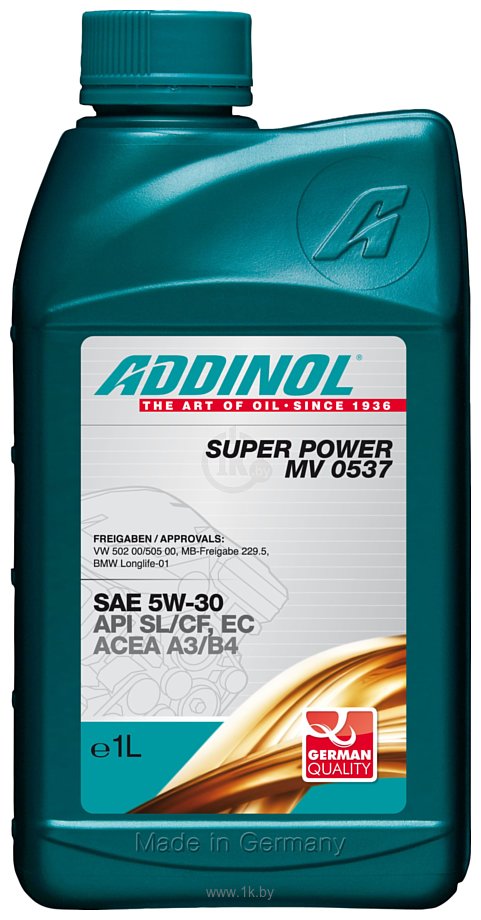 Фотографии Addinol Super Power MV 0537 5W-30 1л