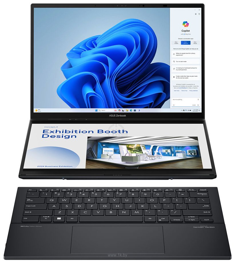 Фотографии ASUS Zenbook 14 Duo OLED UX8406CA-QL200W