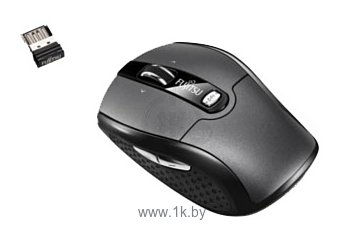 Фотографии Fujitsu-Siemens Wireless Notebook Mouse WI610 Grey-black USB