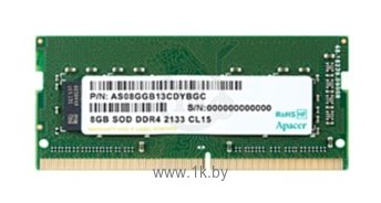 Фотографии Apacer DDR4 2133 SO-DIMM 8Gb