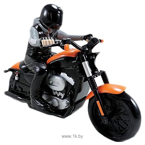 Фотографии Maisto Harley-Davidson Nightster (черный/оранжевый)