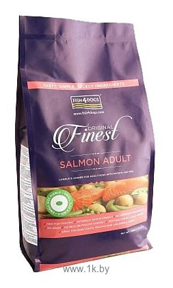 Фотографии Fish4Dogs (6 кг) Finest Salmon Adult - Small Bite