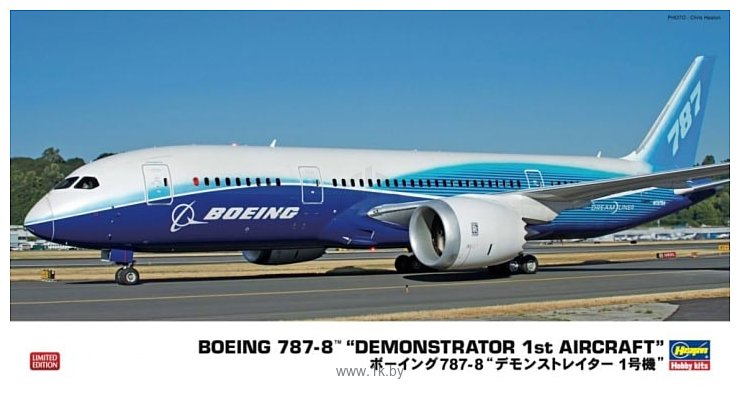 Фотографии Hasegawa Пассажирский самолет B787-8 Demonstrator