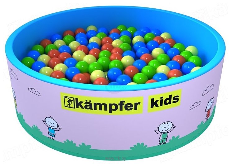 Фотографии Kampfer Kids (розовый, 100 шаров)