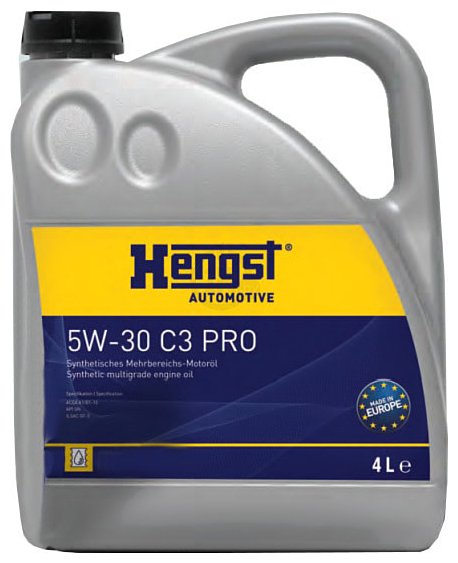 Фотографии Hengst 5W- 30 C3 Pro S 4л