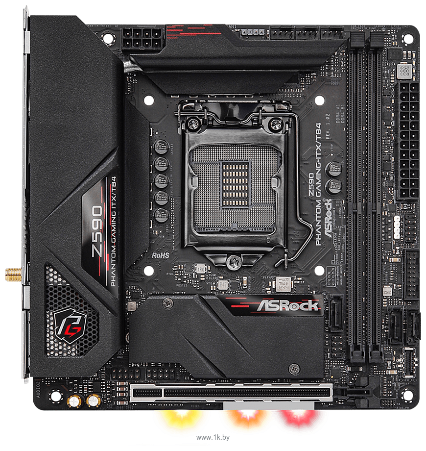 Фотографии ASRock Z590 Phantom Gaming-ITX/TB4