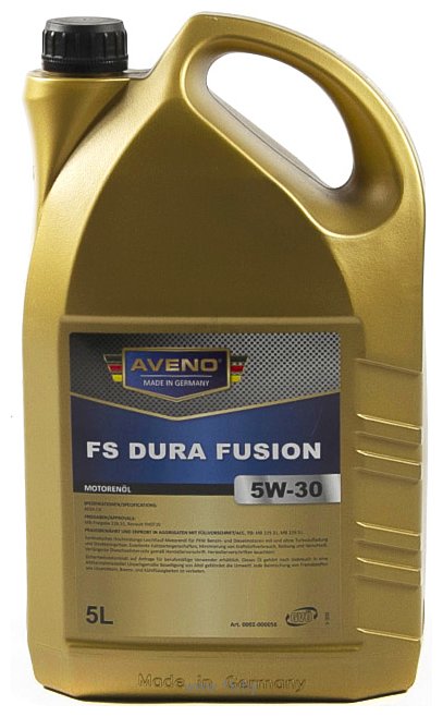 Фотографии Aveno FS Dura Fusion 5W-30 5л