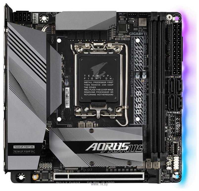 Фотографии Gigabyte B660I AORUS PRO DDR4 (rev. 1.x)