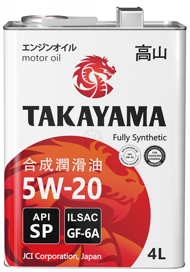 Фотографии Takayama SAE 5W-20 ILSAC GF-6А 4л