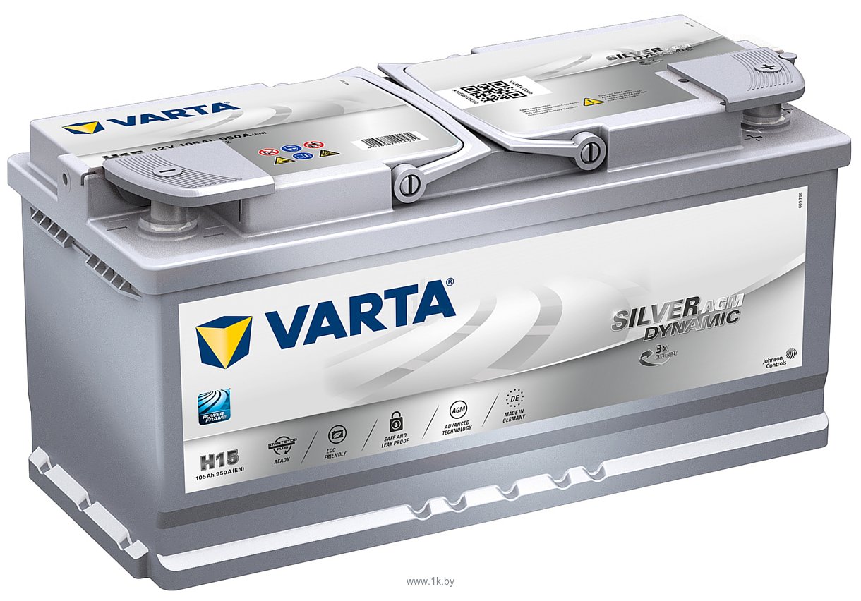 Фотографии Varta Silver Dynamic AGM 605 901 095 (105Ah)