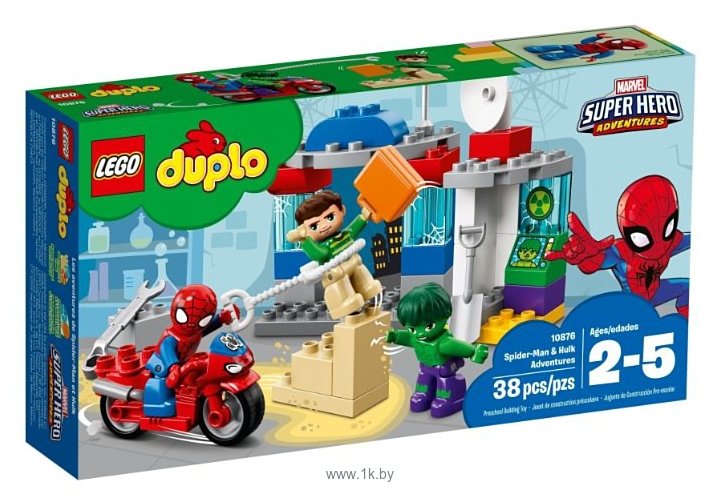 Фотографии LEGO Duplo 10876 Приключения Халка и Человека-паука