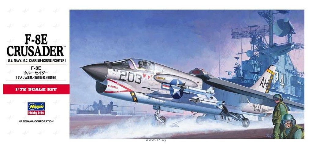 Фотографии Hasegawa Истребитель F-8E Crusader