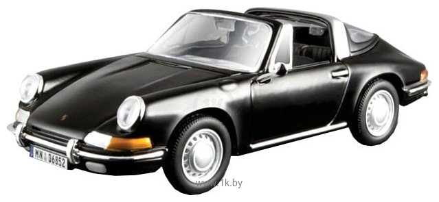 Фотографии Bburago Porsche 911 1967 18-43214 (черный)