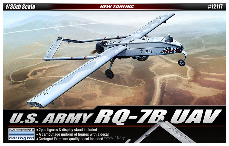 Фотографии Academy Беспилотный летательный аппарат U.S. Army RQ-7B UAV 1/35 12117