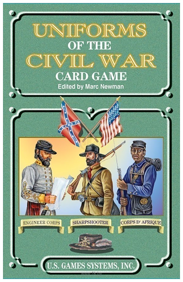 Фотографии US Games Systems Uniforms of the Civil War Cards Game UNC55