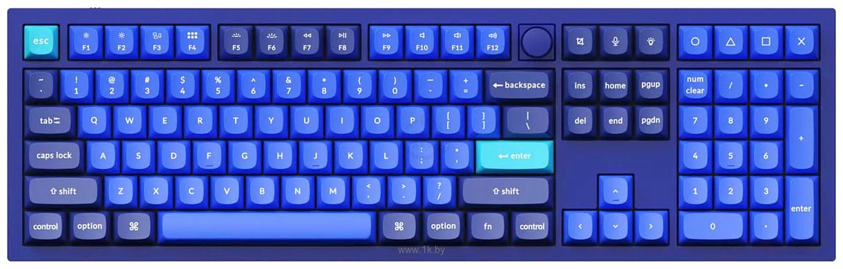 Фотографии Keychron Q6 RGB Q6-O3-RU Gateron G Pro Brown