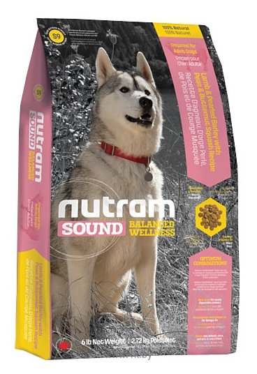 Фотографии Nutram S9 С ягненком для взрослых собак (13.6 кг)