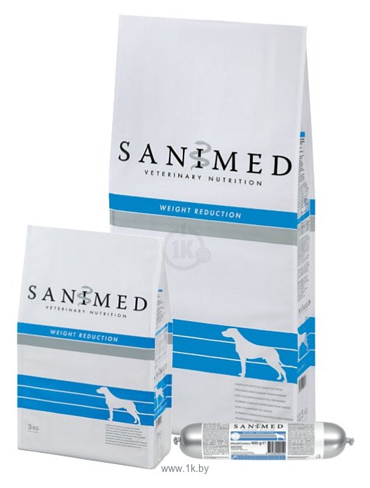 Фотографии SANIMed (12.5 кг) Weight Reduction для собак всех пород