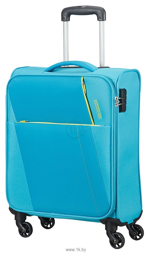 Фотографии American Tourister Joyride Hawaii Blue 55 см (4 колеса)