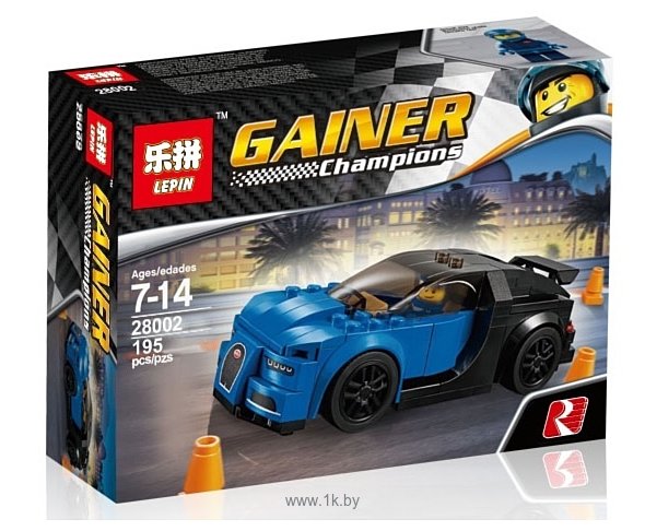 Фотографии Lepin Speed Champions 28002 Bugatti Chiron