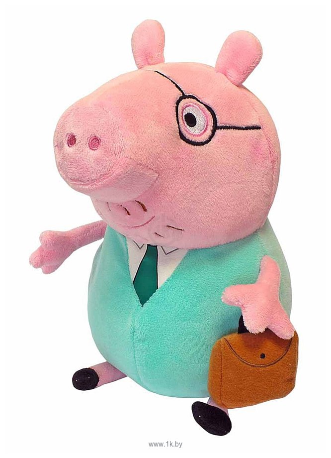 Фотографии Peppa Pig Папа Свин с кейсом