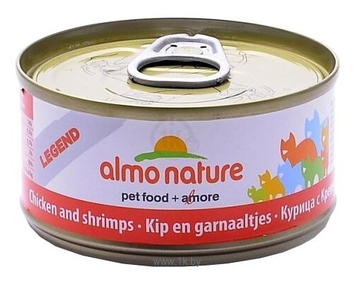 Фотографии Almo Nature (0.07 кг) 1 шт. Legend Adult Cat Chicken and Shrimps