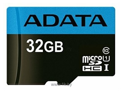 Фотографии ADATA Premier microSDHC Class 10 UHS-I U1 R/W : 85/25MB/s 32GB + SD adapter