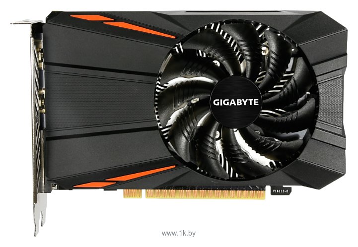 Фотографии GIGABYTE GeForce GTX 1050 Ti 1290MHz PCI-E 3.0 4096MB 7008MHz 128 bit DVI HDMI DisplayPort HDCP (rev1.1)