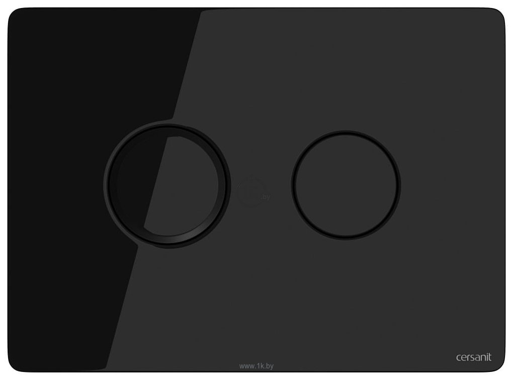 Фотографии Cersanit Accento circle (черный глянцевый) BU-ACN-CIR-PN/Bl/Gl