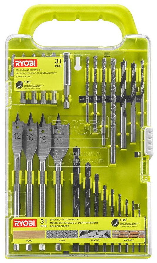 Фотографии Ryobi RAKDD31 31 предмет