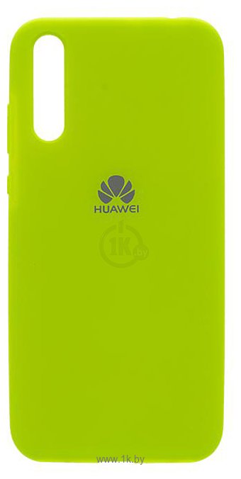 Фотографии EXPERTS Original Tpu для Huawei Y8p с LOGO (салатовый)