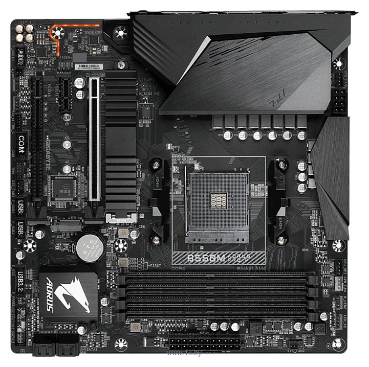 Фотографии GIGABYTE B550M AORUS PRO-P (rev. 1.0)