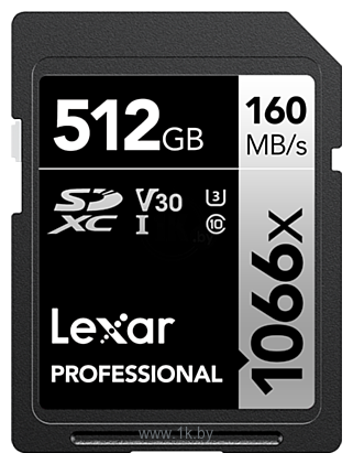 Фотографии Lexar Professional 1066x SDXC LSD1066512G-BNNNG 512GB