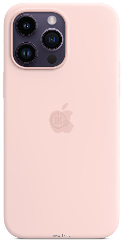 Фотографии Apple MagSafe Silicone Case для iPhone 14 Pro Max (розовый мел)