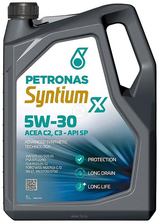 Фотографии Petronas Syntium X 5W-30 C2/C3 5л