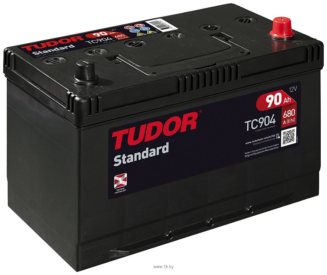 Фотографии Tudor Standard TC904 (90Ah)