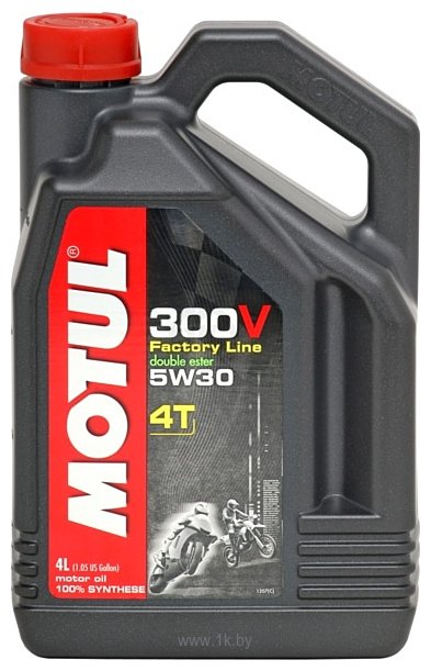 Фотографии Motul 300V 4T Factory Line 5W30 4л