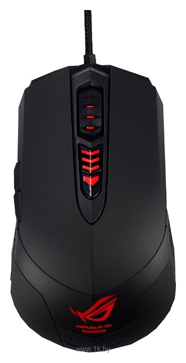 Фотографии ASUS ROG GX860 Buzzard Mouse black USB