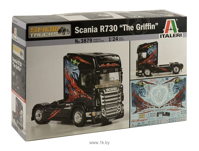 Фотографии Italeri 3879 Грузовик Scania R730 The Griffin