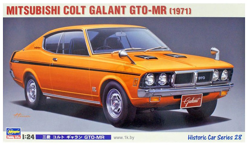Фотографии Hasegawa Mitsubishi Colt Galant GTO-MR (1971) 1/24 21128
