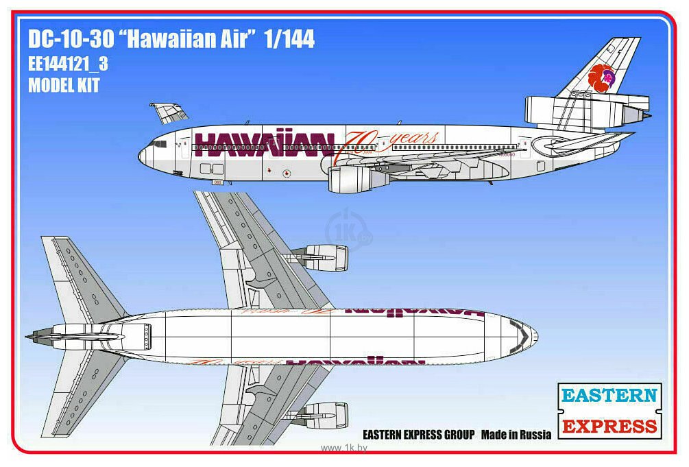 Фотографии Eastern Express Авиалайнер DC-10-30 Hawaiian Air EE144121-3