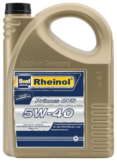 Фотографии Rheinol Primus CVS 5W-40 4л