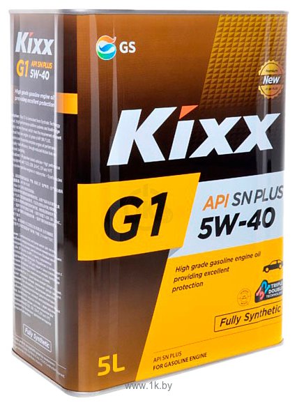 Фотографии Kixx G1 SN Plus 5W-40 5л